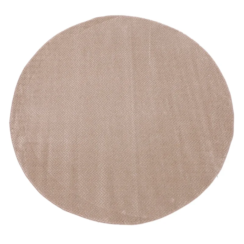 Tapete Padua 2,00 X 2,00 Redondo - Niazitex Bege