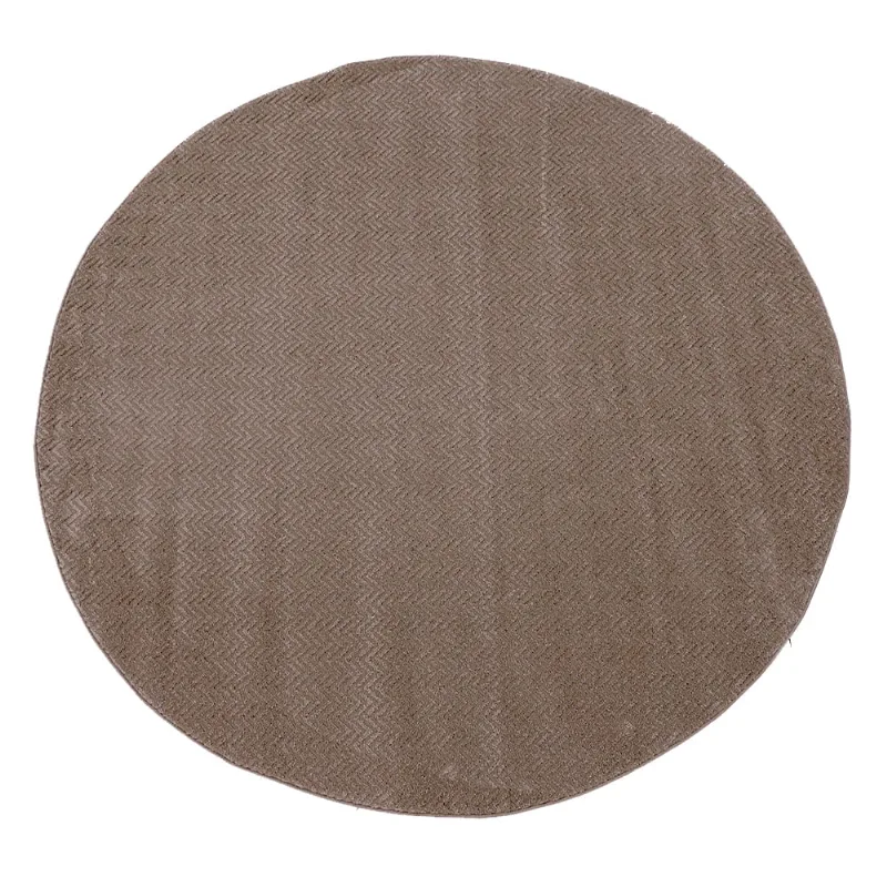 Tapete Padua 2,00 X 2,00 Redondo - Niazitex Kaki