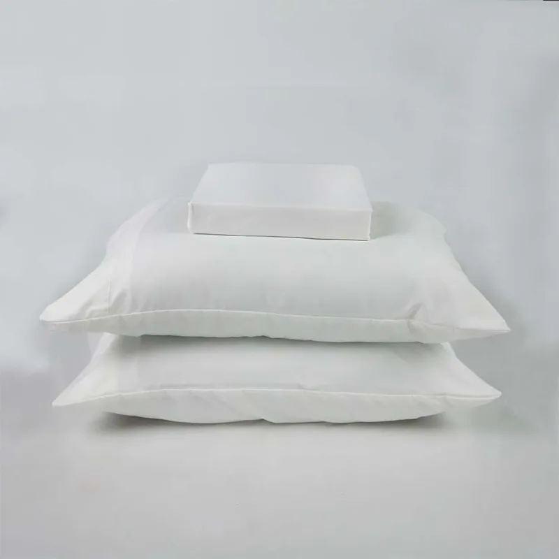 Jogo de Cama Simples Percal Soft 300 King Branco