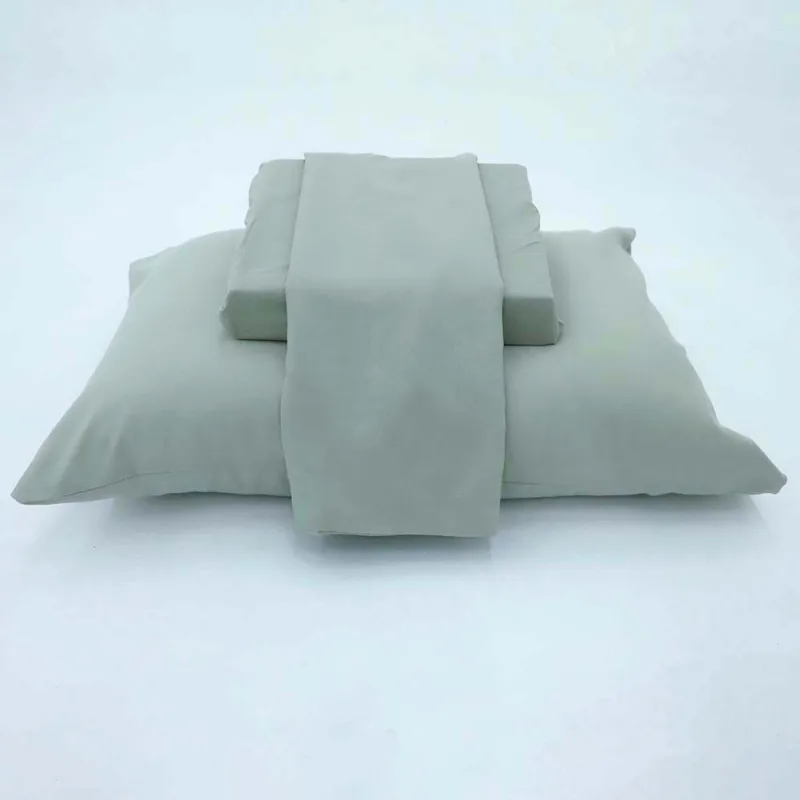 Jogo de Cama Simples Percal Soft 230 King Cinza Claro/unico