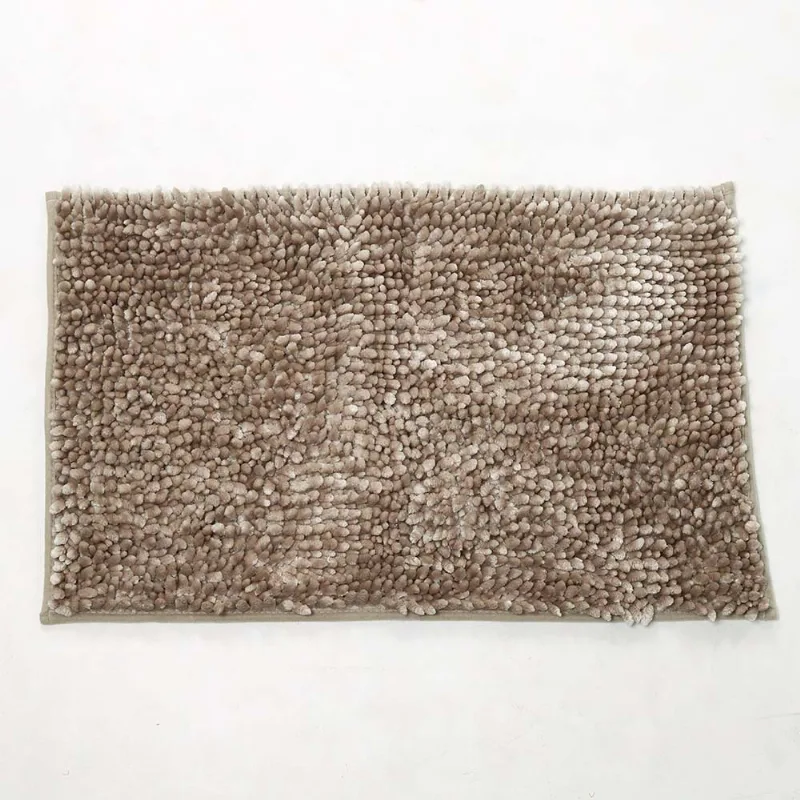 Tapete Banheiro Shaggy Deluxe 0,45 X 0,70 Prata/unico
