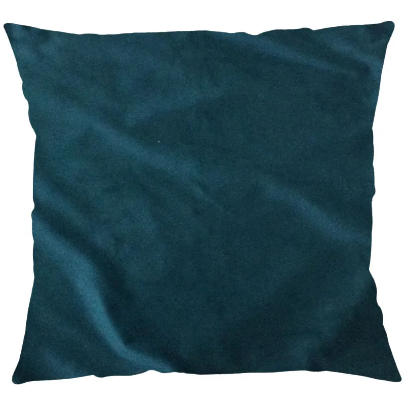 Capa P/ Almofada Veludo Paris 43cm X 43cm Petroleo/unico
