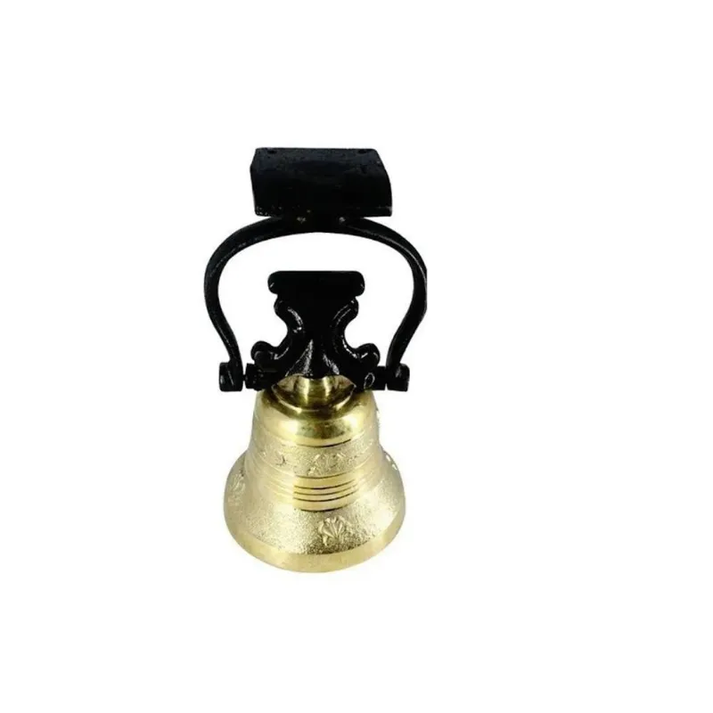 Sino em Bronze No4 com Base de Ferro para Sítio e Capela Mard Metais