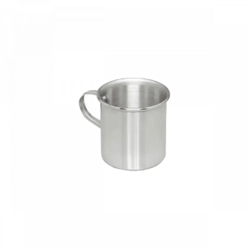 Caneca Escolar Alumínio Fundido Resistente Com Alça 300ml