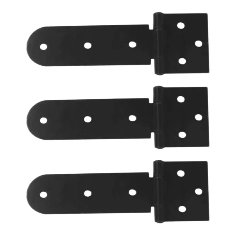 Kit 3 Dobradiças em Aço Pintada Porta Portão Reforçadas N108