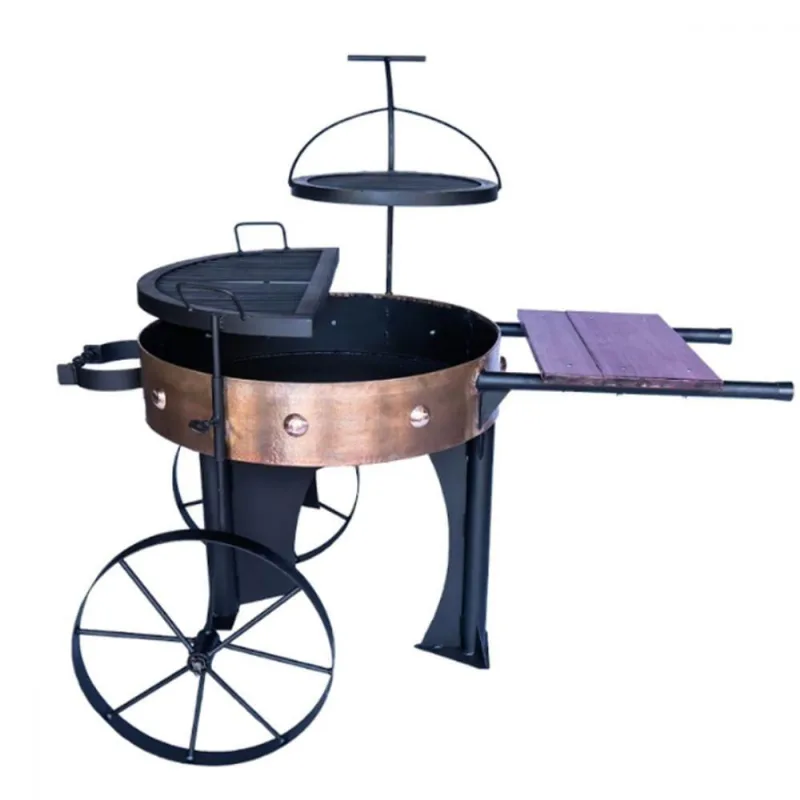 Churrasqueira Rustica de Cobre G 85x42cm