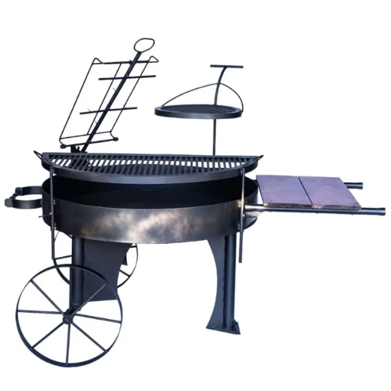 Churrasqueira Ferro Rustica Argentina Gg 120cmx60cm