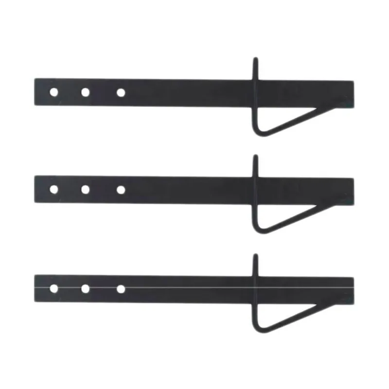 Kit 3 Trancas de Porteira N131 Aço Pintado 370mm Uso Rural em Portões Metasal