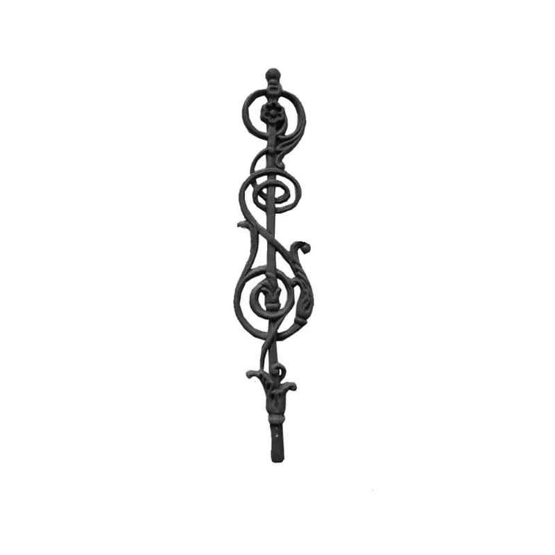 Grade Em Ferro Fundido Clave De Sol Sacada Varanda 18x81cm