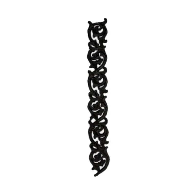 Grade em Ferro Fundido Parreira de Uva para Varanda e Sacada Preto Fundição Alfa