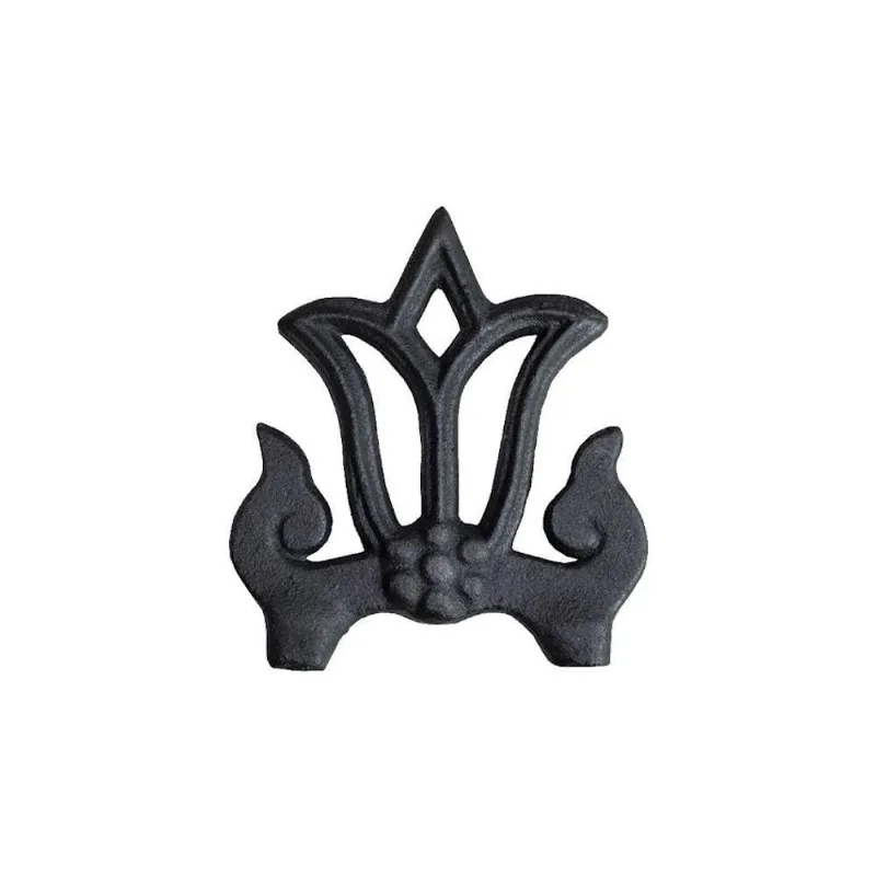 Ponteira Ponta de Lança N15 Ferro Fundido Grade Portão 19x16cm - OUTRAS - Automotivo