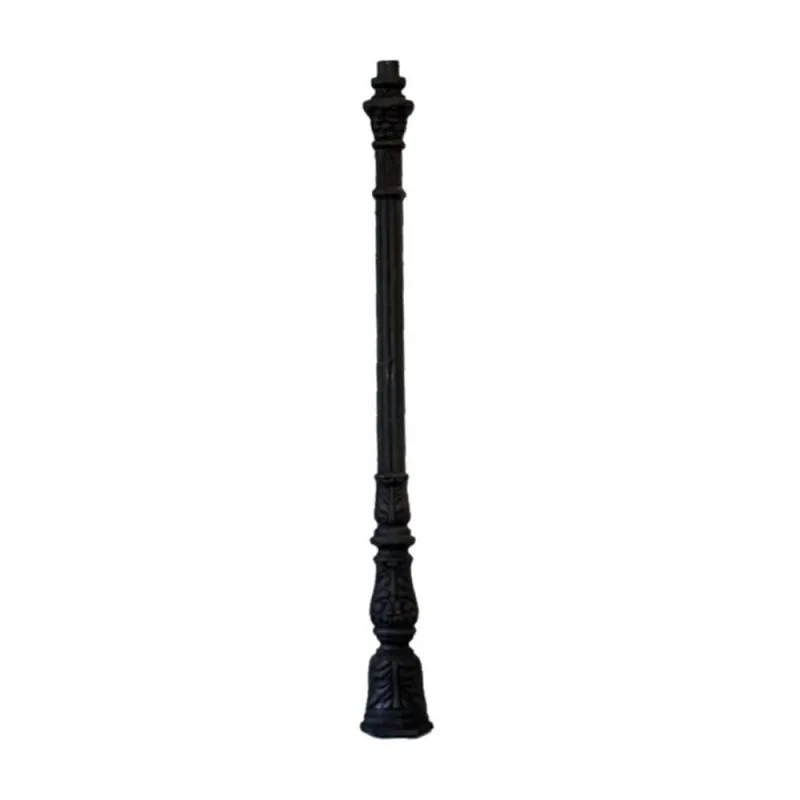 Poste Colonial Jardim N05 em Ferro Fundido 182cm Preto Fundição São Cristóvão - OUTRAS - Móveis