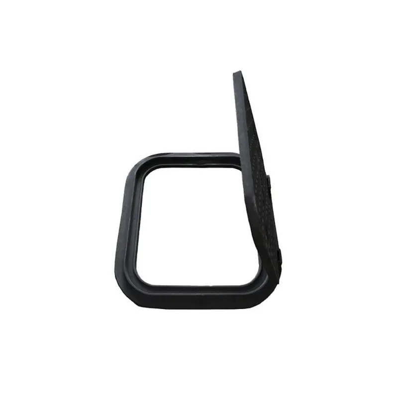 Tampa Tampão de Chão Articulado ZCP 2033A-FSC Ferro Fundido Preto