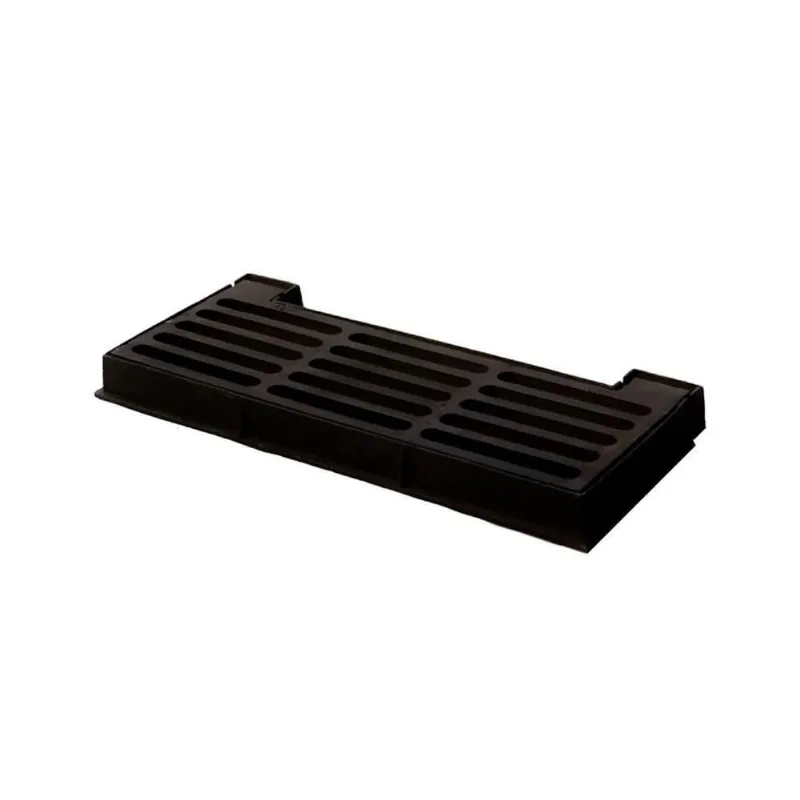 Tampa Tampão Boca de Lobo Articulada Ferro Fundido 30x90CM Preta Fundição São Cristóvão