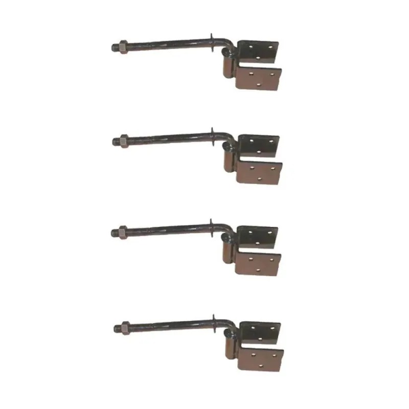 Dobradiçaço Boca de Lobo 3-16 280x115x65mm Kit 4 Unidades para Portas e Janelas Metasal - Metasal