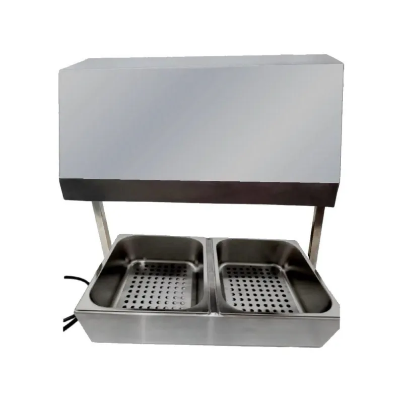 Conservador de Alimentos e Frituras CFS2-110V-STM 2 Cubas 10kg 500W 110V Stevan Metal - Stevan Metal - Mercado