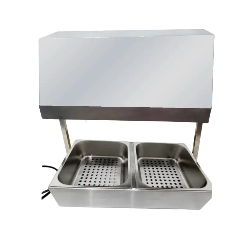 Conservador de Alimentos e Frituras 2 Cubas 500W 10Kg 220V - Stevan Metal - Mercado