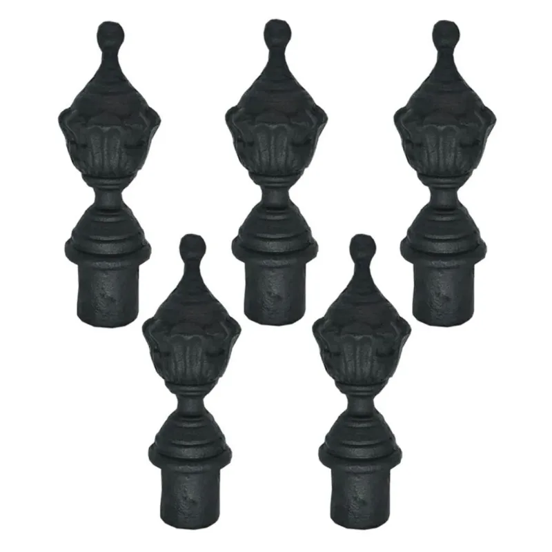 Kit 5 Pinhas Ferro Fundido N10 P/ Grade Portão Sacada Muro