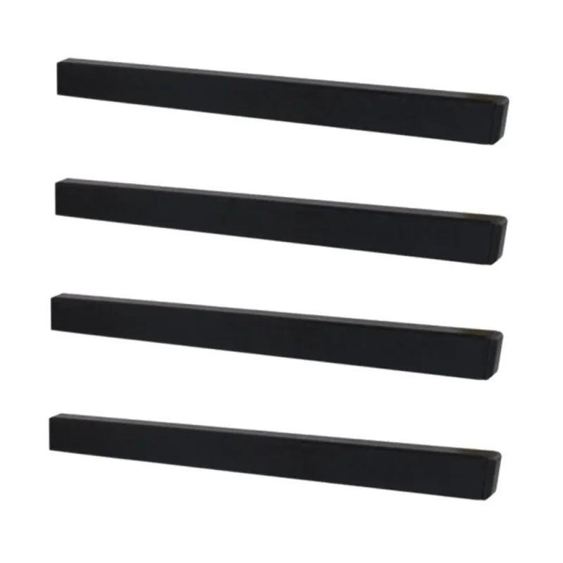Suporte de Chumbar E-041.P.4UND.OM Kit 4 Unidades para Pia e Bancada Metalon 40x20mm Preto Ouro - Ouro Minas - Câmeras E Drones