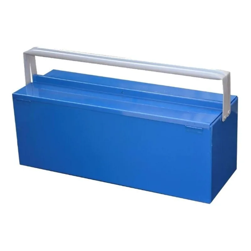 Caixa de Ferramentas Alta B-034.OM com Alça 50cm Aço Carbono Ouro Minas