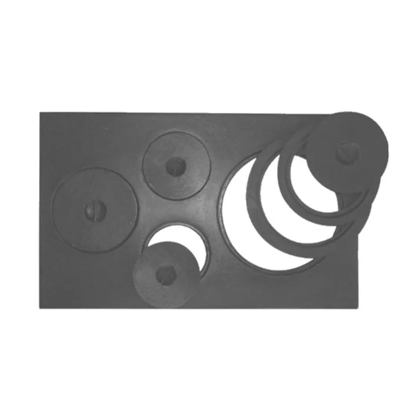 Chapa Redução Paraná Multiuso Ferro Fundido 4 Furos 69X49Cm - RIG FUNDIDOS - Comércio E Indústria