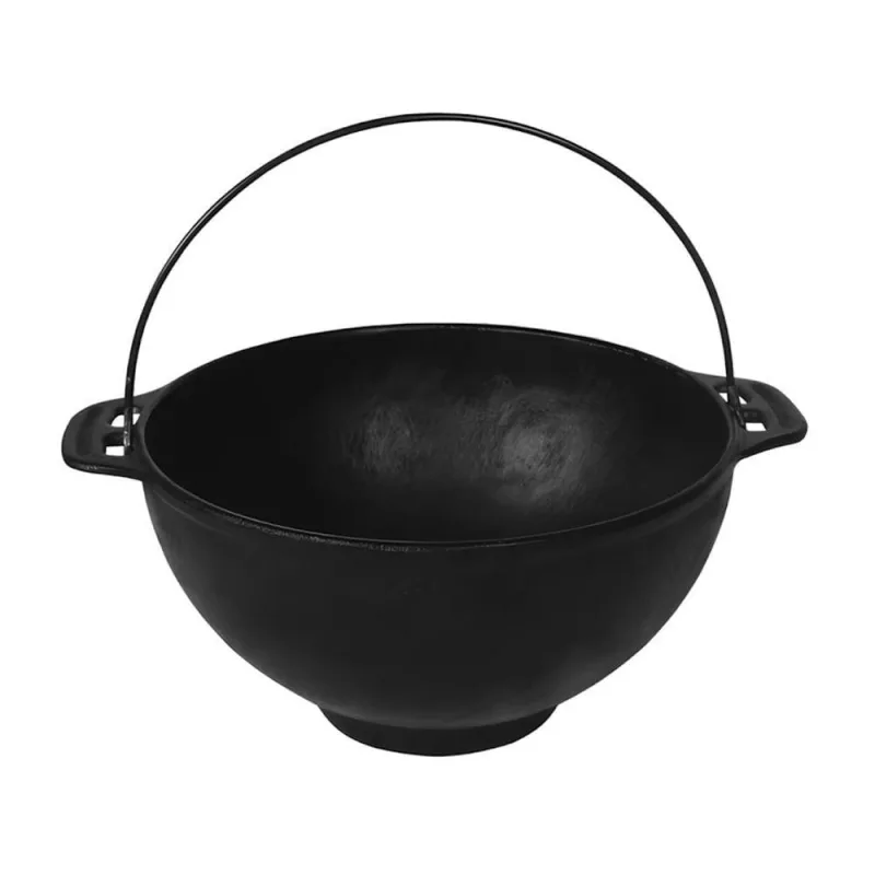Panela Polenteira de Ferro Fundido sem Tampa 26cm 5L Preto Rig Fundidos - RIG FUNDIDOS - Utilidades Domesticas
