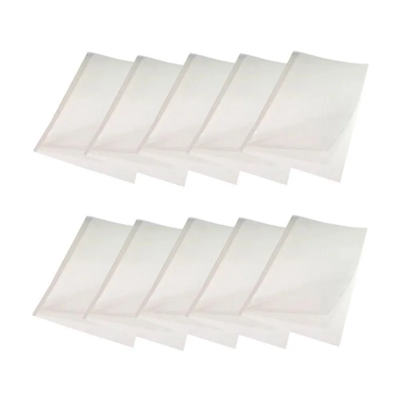 Kit 50 Capas Encadernação Térmica Até 60 Folhas A4 Branca - IBACEMIL - Artesanato