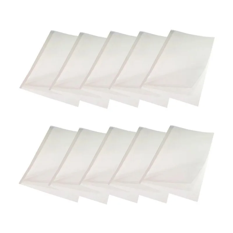 Kit 50 Capas Encadernação Térmica Até 90 Folhas A4 Branca - IBACEMIL - Artesanato