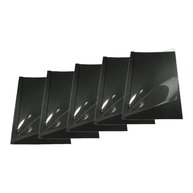 Kit 5 Capas Encadernação Térmica Até 350 Folhas A4 Preta - IBACEMIL