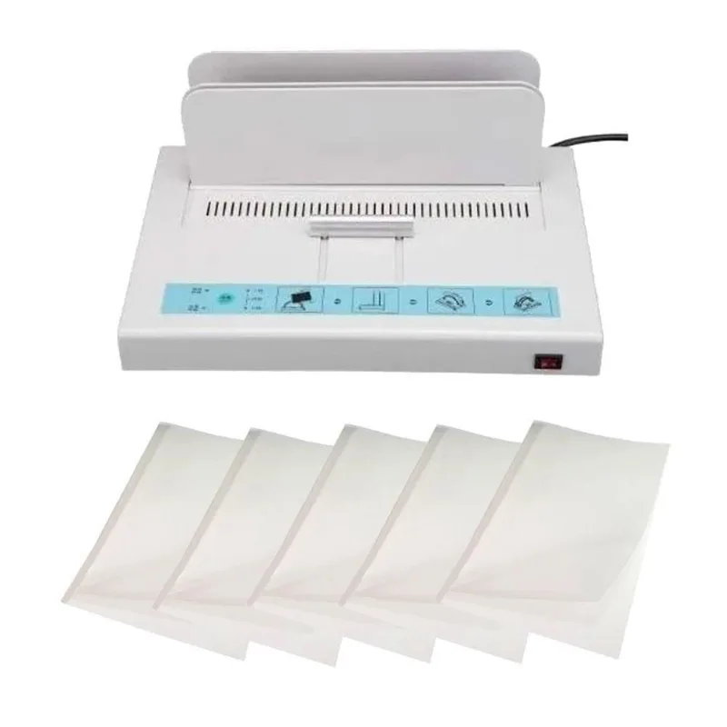 Encadernadora Termica Motivate RD500 100W 110V e 220V A4 com 30 Capas Ate 350 Folhas Branco