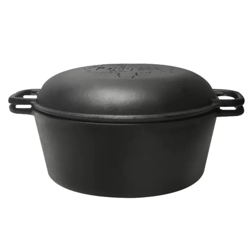 Forno Holandês Mg Alça E Tampa Ferro Fundido 29X17Cm 8,2L