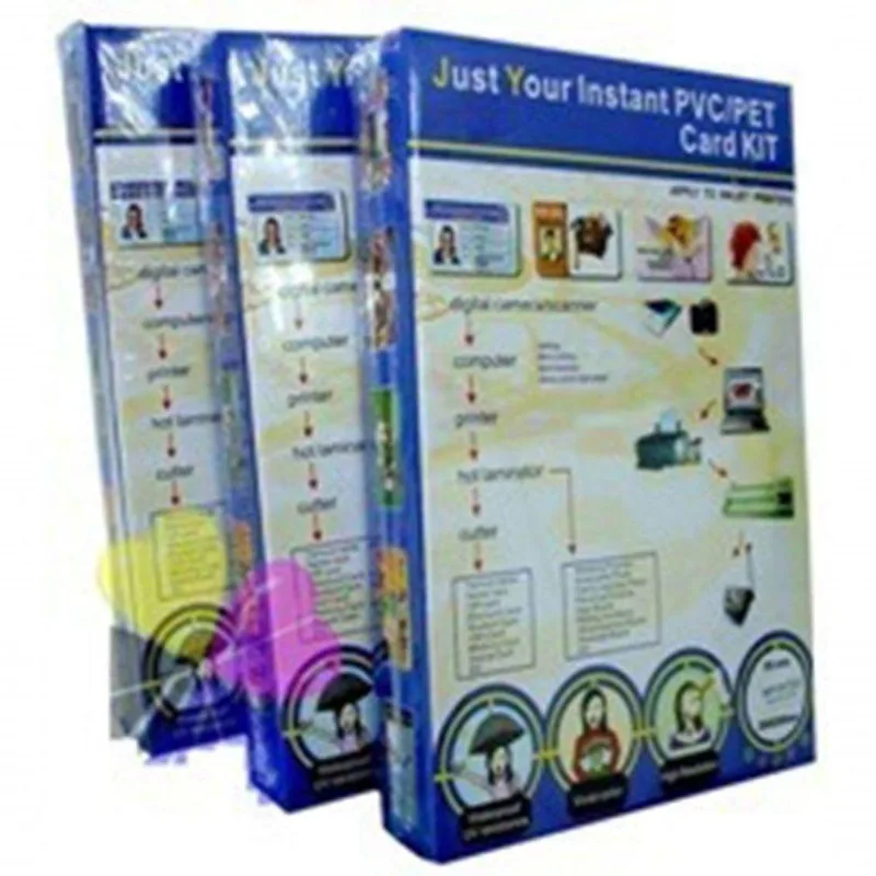 100 Placa Pvc 250 Folha Imprimivel P/ Crachá Cartão Cardápio