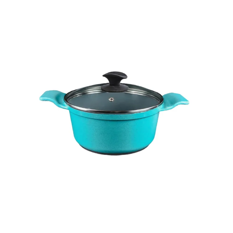 Caçarola Azul Turquesa Antiaderente Cerâmica Javali AA 28cm - Javali