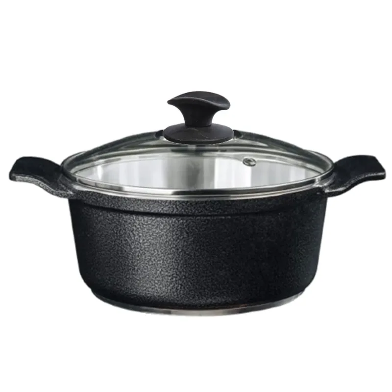 Caçarola Preto Craqueado Alumínio Usinado Javali AA 24cm - Javali - Utilidades Domesticas