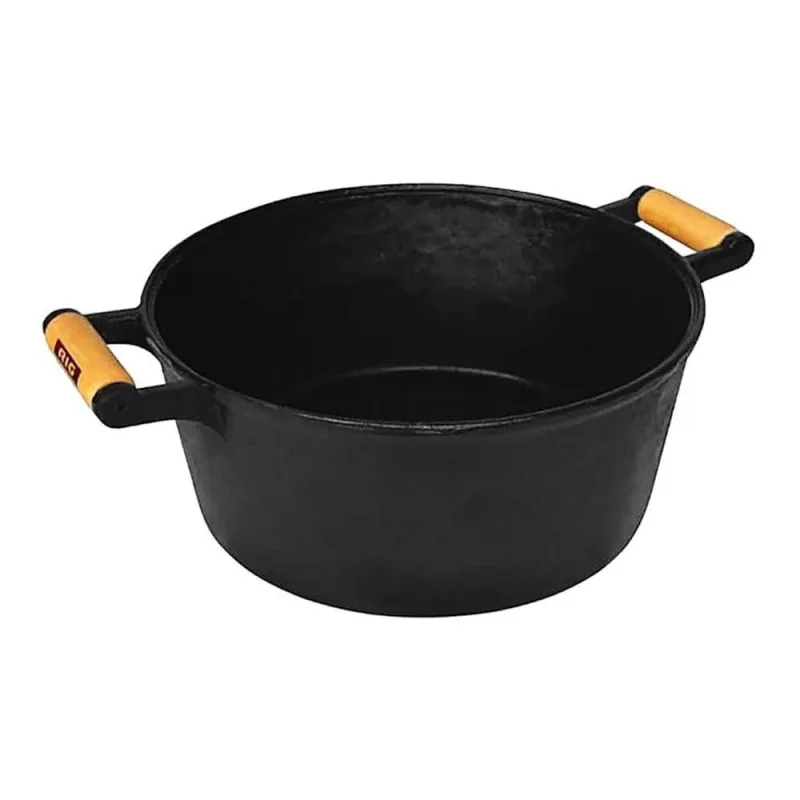 Caçarola Caçarola de Ferro Fundido 2 Alças sem Tampa 2,5L Rig Fundidos - RIG FUNDIDOS