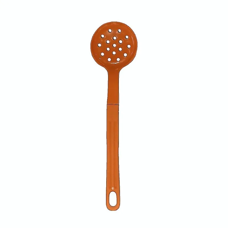 Escumadeira Talher em Nylon Cozinha Utensílio Laranja 28cm - Talheres Juliana