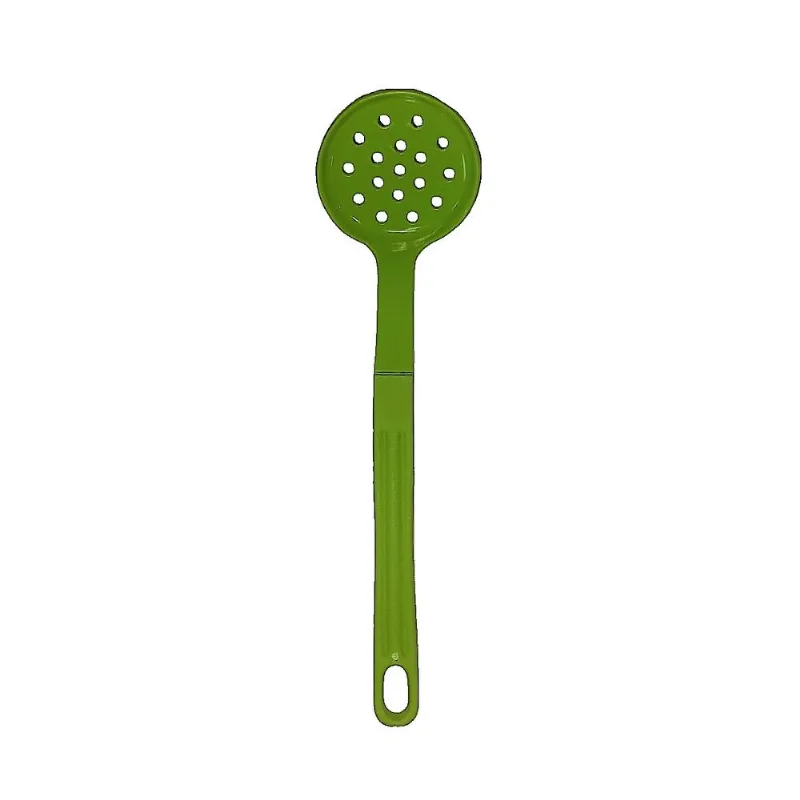 Escumadeira Talher em Nylon Cozinha Utensílio Verde 28cm - Talheres Juliana