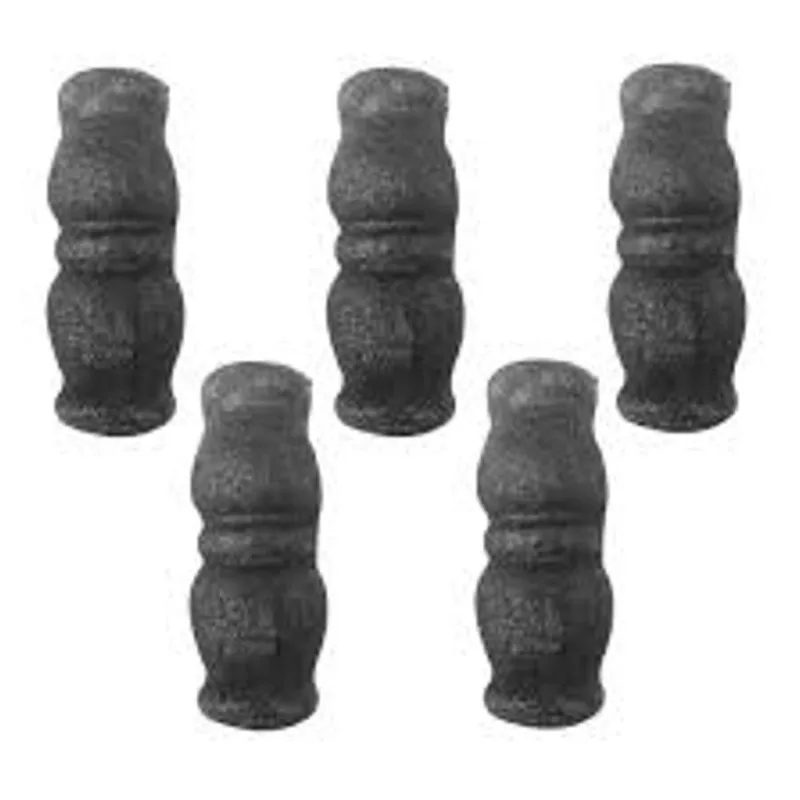 Kit 5 Anueto N02 em Ferro Fundido para Grades Portoes e Sacadas 8cm Fundicao Jodoal - Fundição Jodoal