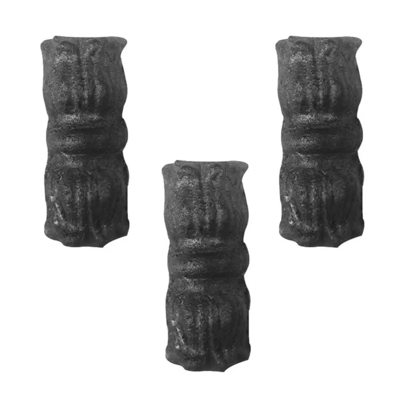 Kit 3 Anel Em Ferro Fundido Decoração Grade Portão N03 8cm