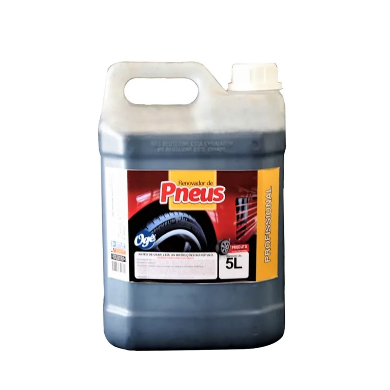 Renovador de Pneus Borracha OGÊ Pretinho Excelente Brilho 5L - Borlen - Automotivo