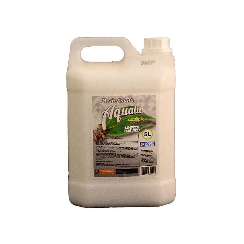 Desinfetante Aqualiv Plus Limpeza Profunda Eucalipto 5l - Não Informado
