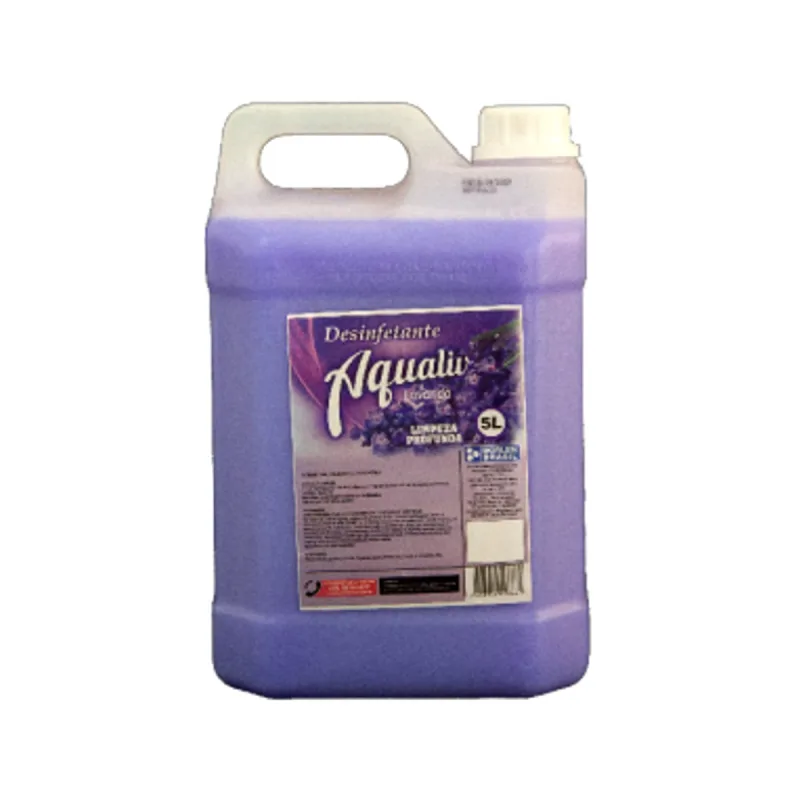 Desinfetante Aqualiv Plus Limpeza Profunda Aroma Lavanda 5l - Não Informado