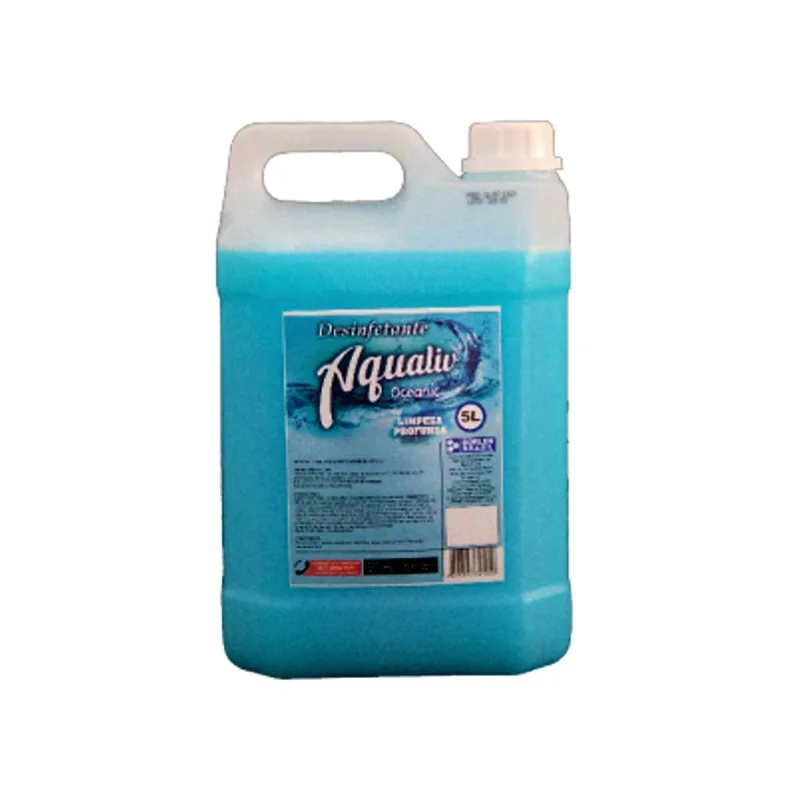 Desinfetante Aqualiv Plus Limpeza Profunda Aroma Oceanic 5l - Não Informado