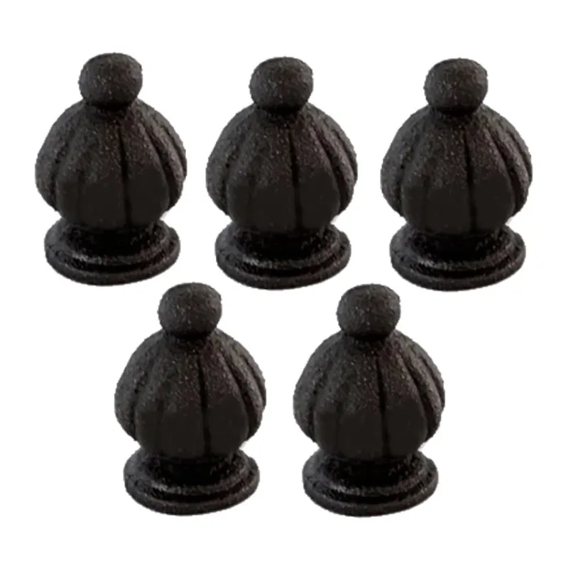Kit 5 Pinha Ferro Fundido N13 Para Grade Sacada Muro 5X3Cm - FUNDIÇÃO SÃO CRISTOVÃO