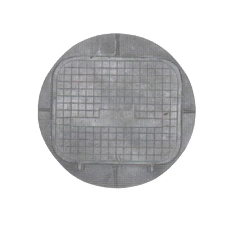 Tampa Tampão de Chão Articulada Ferro Fundido 51x42cm Cinza Jodoal - Fundição Jodoal