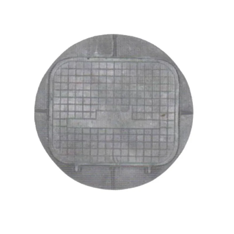 Tampa Tampão de Chão Simples Redondo Ferro 51x42cm 003204-JDL Preto Fundição Jodoal