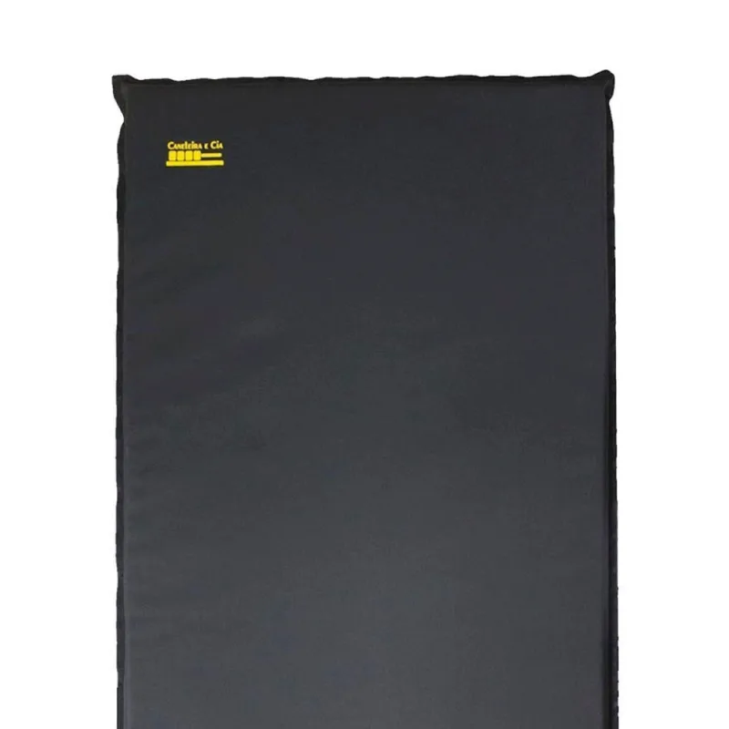 Colchonete Bagum D80 90x50cm para Academia Ginástica Yoga Pilates Preto Caneleira e Cia - Caneleira e CIA