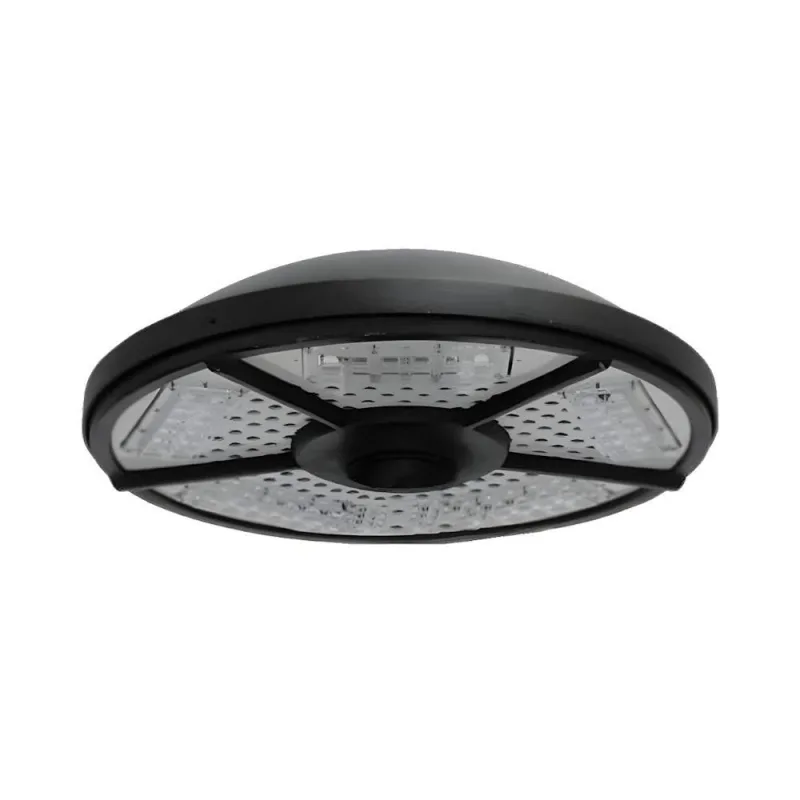 Luminária de Poste Jardim Ravena LED 5 Módulos 250W Bivolt Preto Luminárias N. Sra. da Guia - Luminárias N. Sra. da Guia