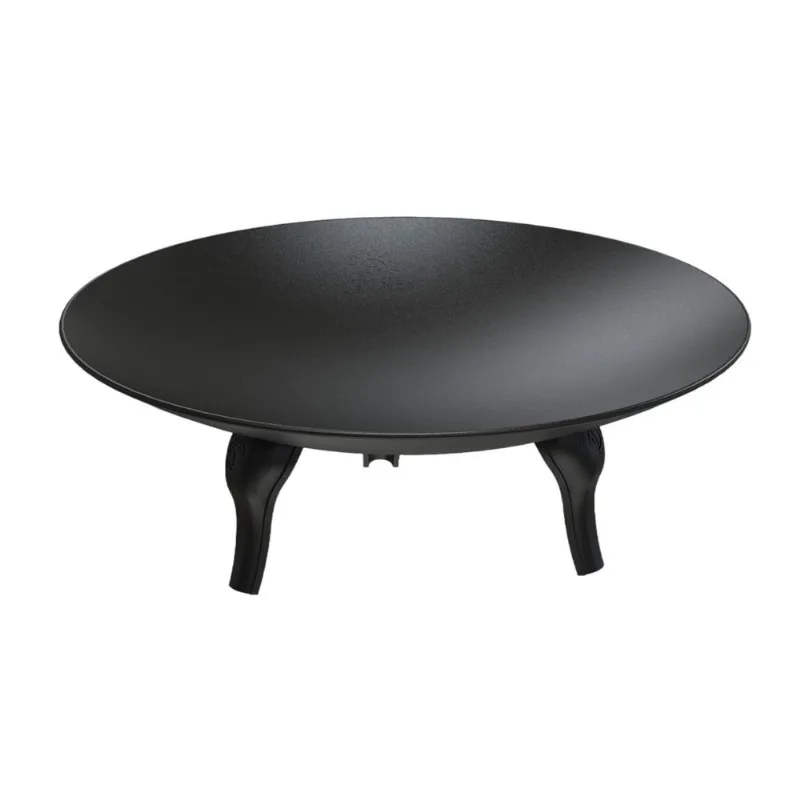 Lareira Braseiro Jardim Ferro Externa Portátil Preta 100cm - LIBANEZA