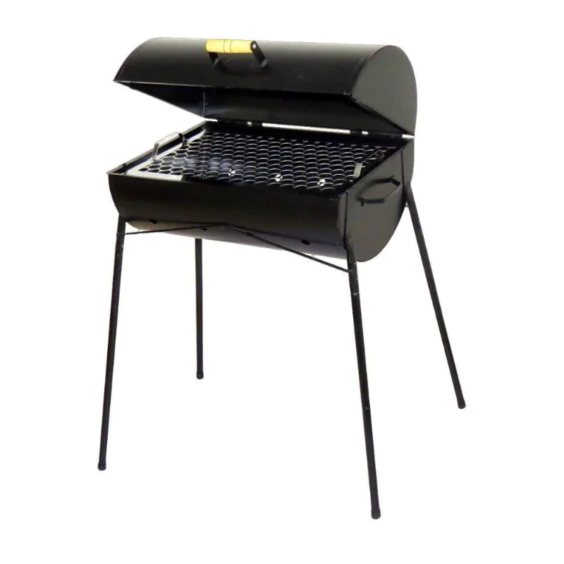 Churrasqueira Master Grill Aço Carbono E Grelha 90x46x30cm